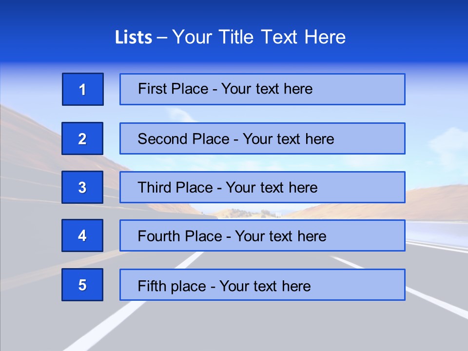 Auto Abstract Cloud PowerPoint Template