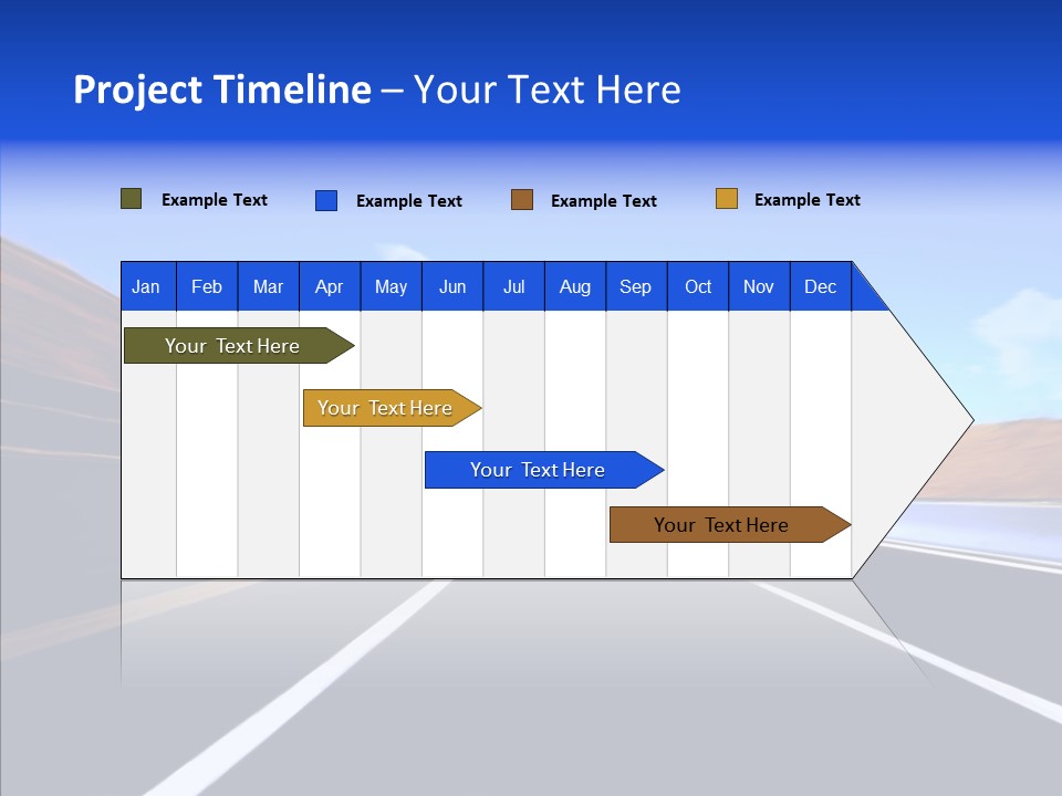 Auto Abstract Cloud PowerPoint Template