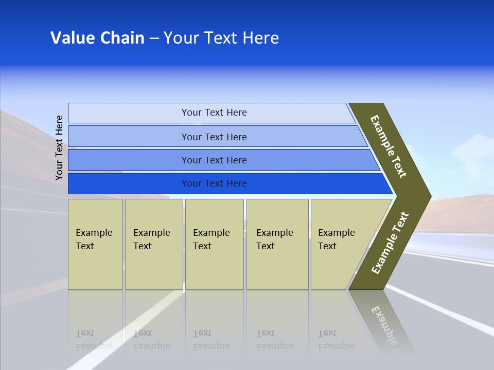 Auto Abstract Cloud PowerPoint Template