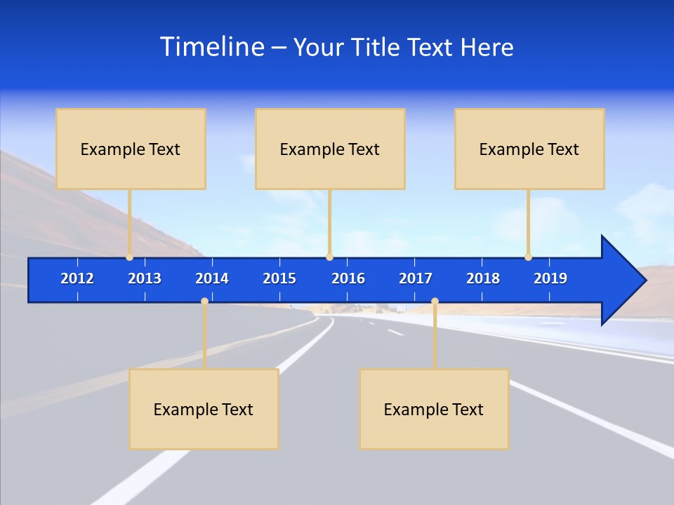 Auto Abstract Cloud PowerPoint Template