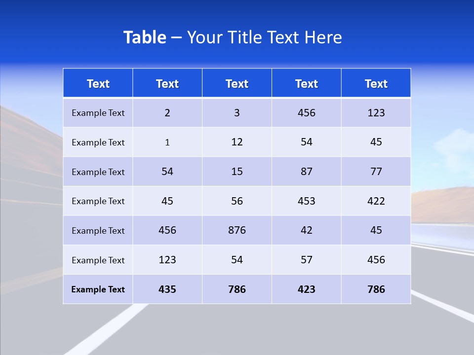 Auto Abstract Cloud PowerPoint Template
