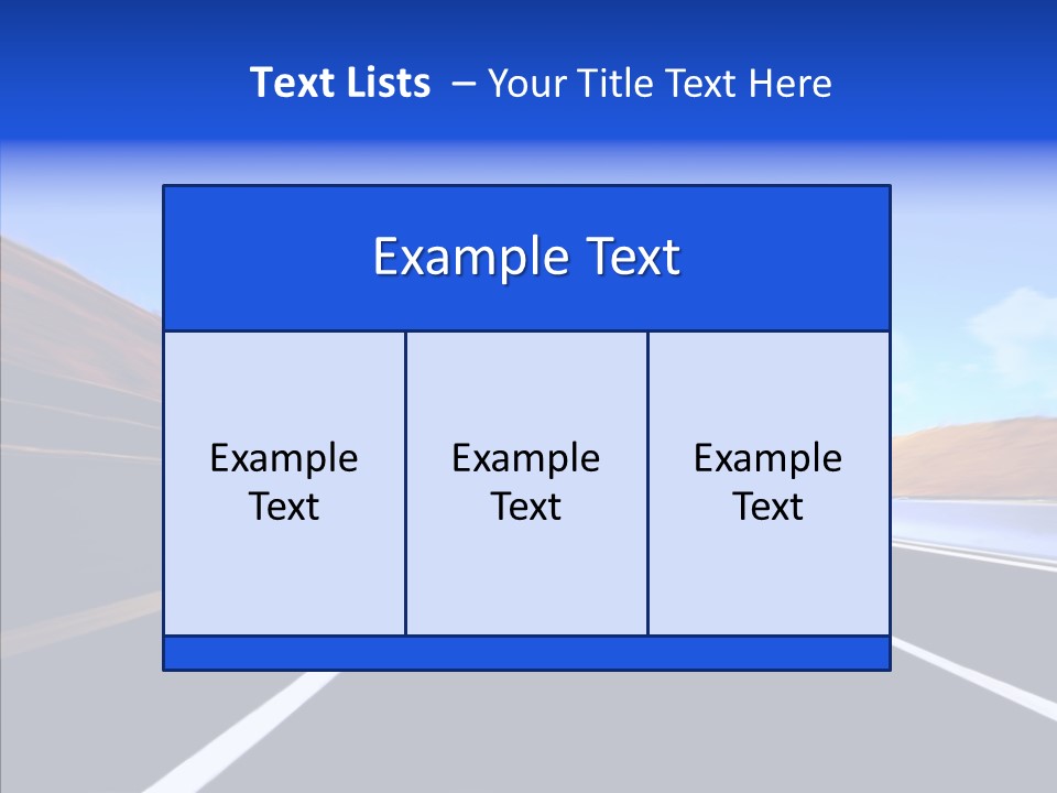 Auto Abstract Cloud PowerPoint Template
