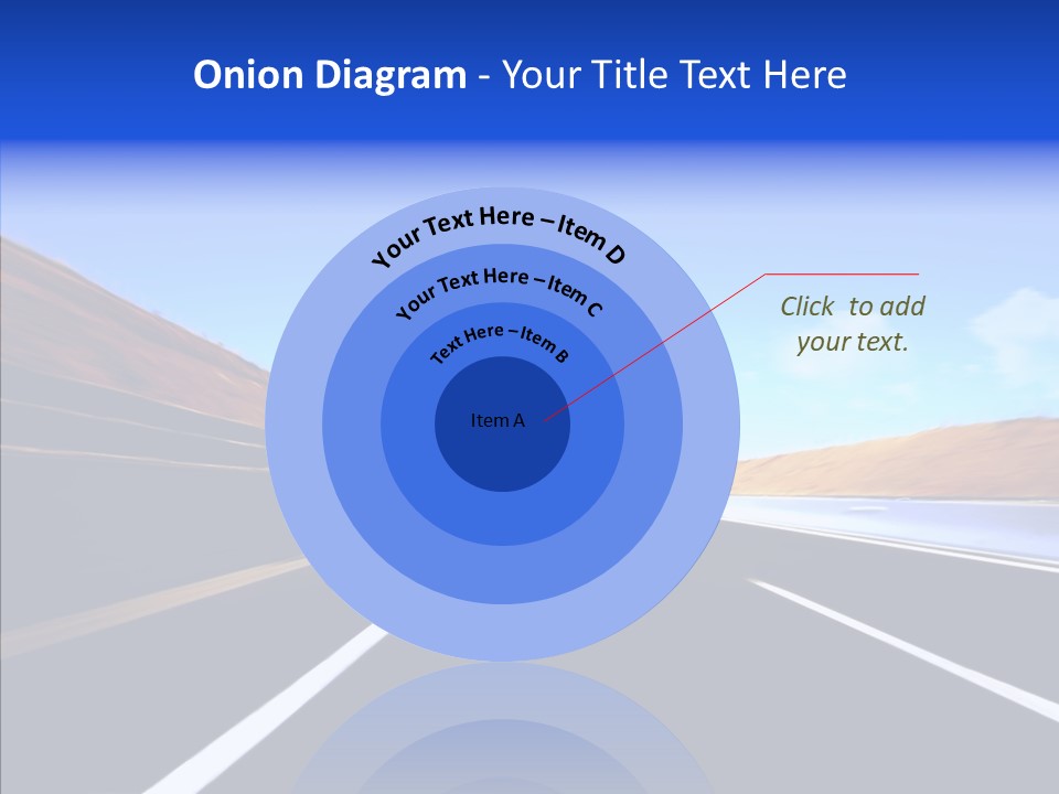 Auto Abstract Cloud PowerPoint Template