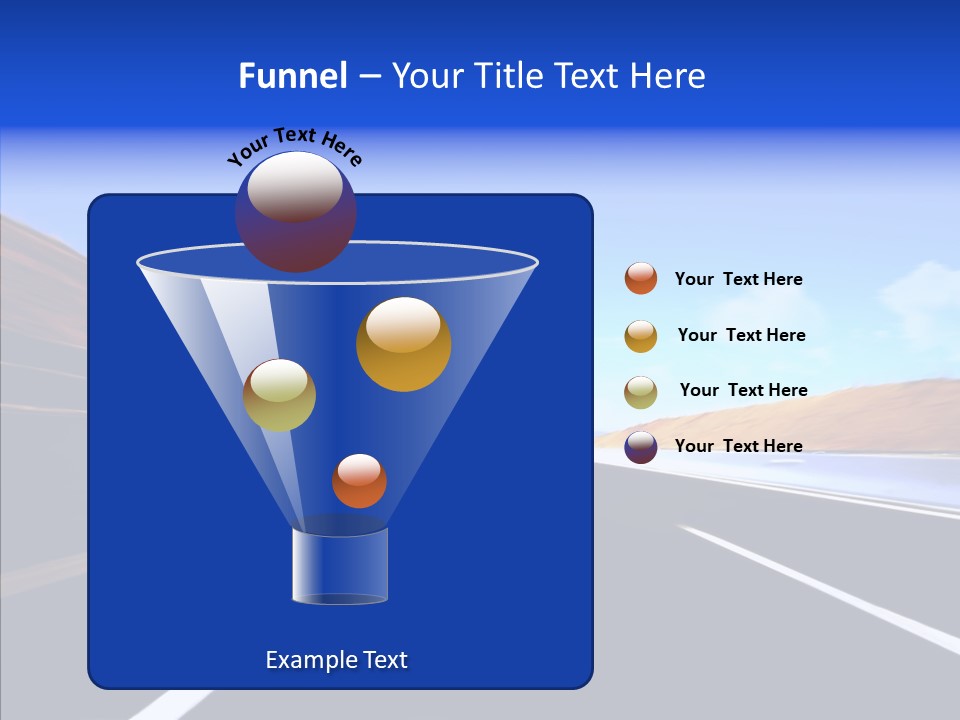Auto Abstract Cloud PowerPoint Template