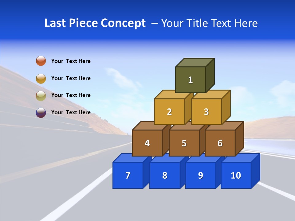 Auto Abstract Cloud PowerPoint Template