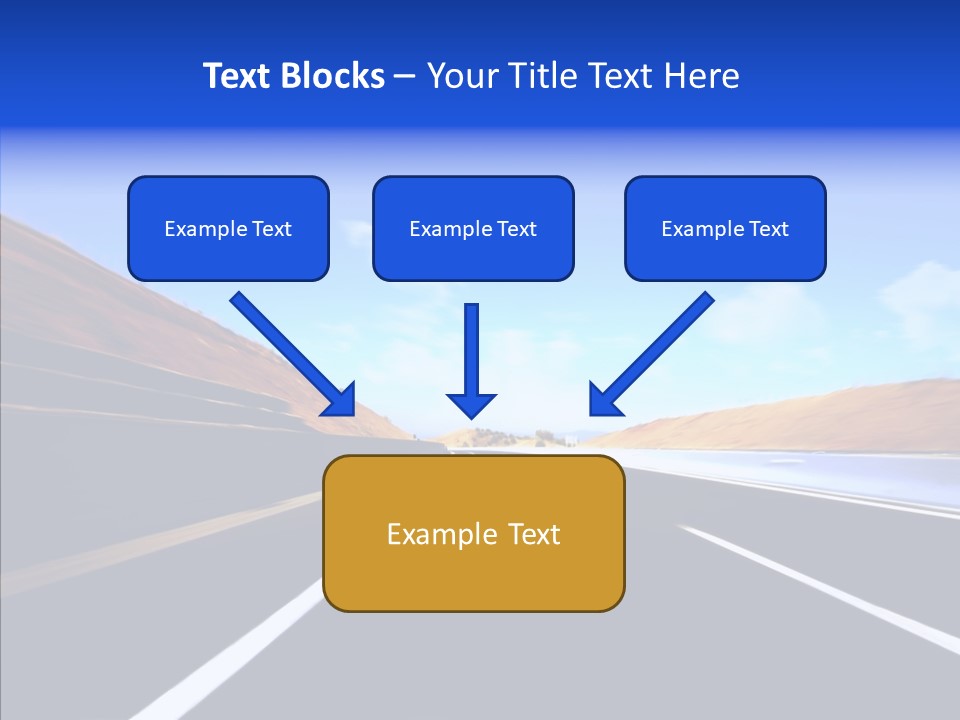 Auto Abstract Cloud PowerPoint Template