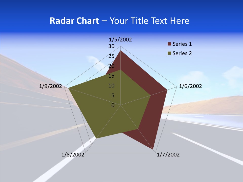 Auto Abstract Cloud PowerPoint Template
