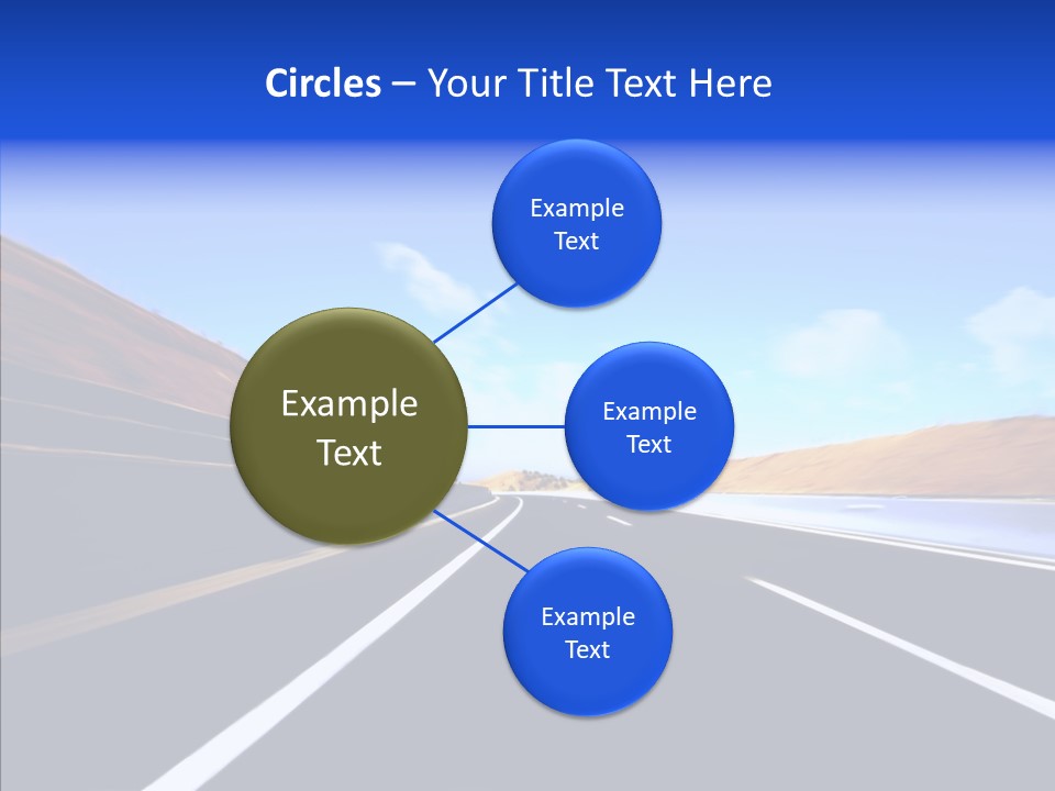 Auto Abstract Cloud PowerPoint Template