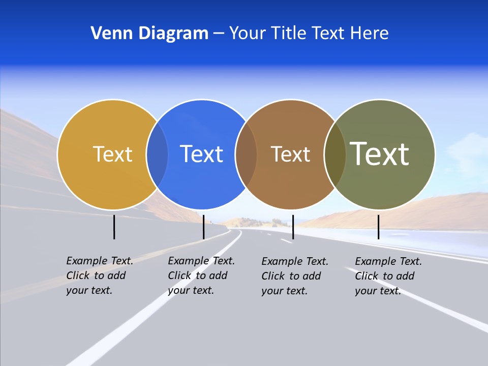 Auto Abstract Cloud PowerPoint Template