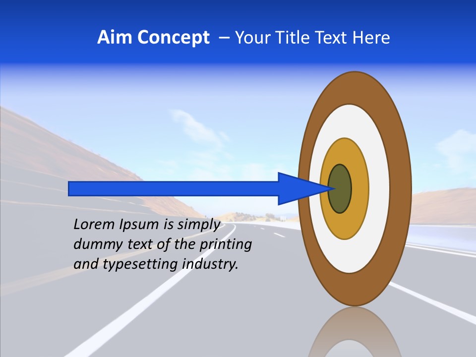 Auto Abstract Cloud PowerPoint Template