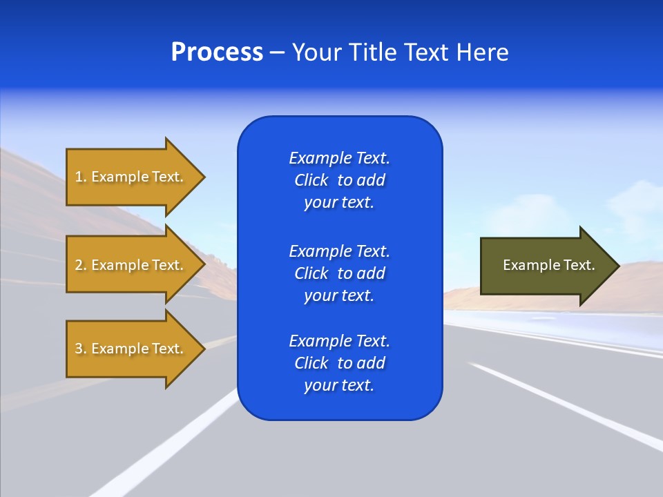 Auto Abstract Cloud PowerPoint Template