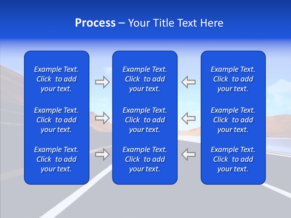Auto Abstract Cloud PowerPoint Template