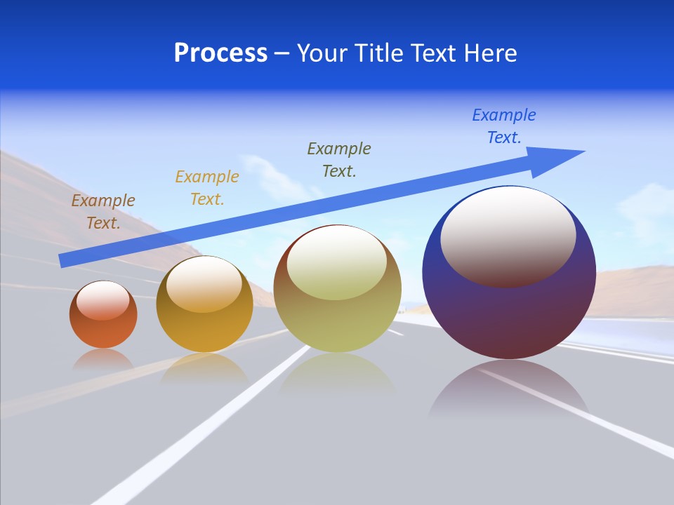 Auto Abstract Cloud PowerPoint Template