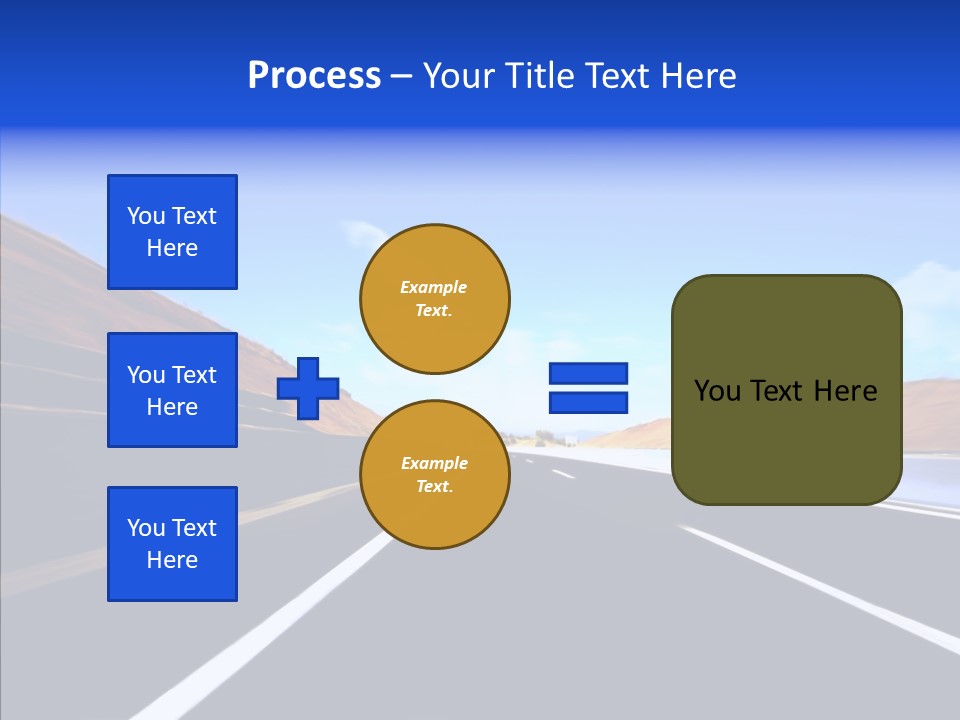 Auto Abstract Cloud PowerPoint Template