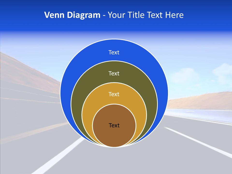 Auto Abstract Cloud PowerPoint Template