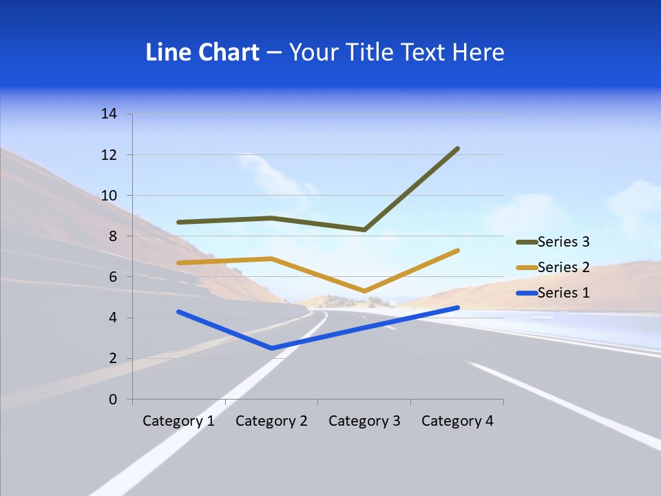 Auto Abstract Cloud PowerPoint Template