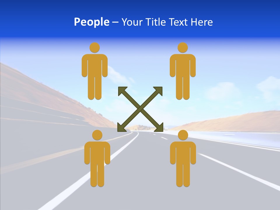 Auto Abstract Cloud PowerPoint Template