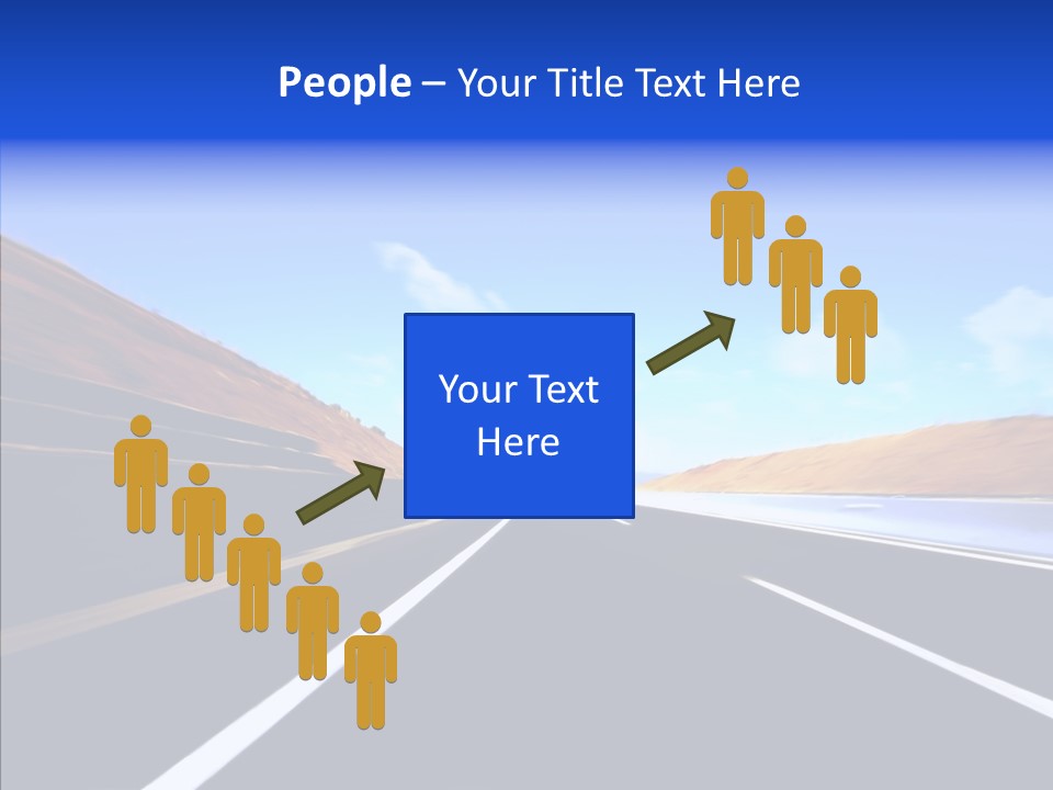 Auto Abstract Cloud PowerPoint Template
