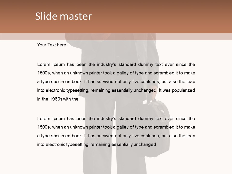 Successful Person Success PowerPoint Template