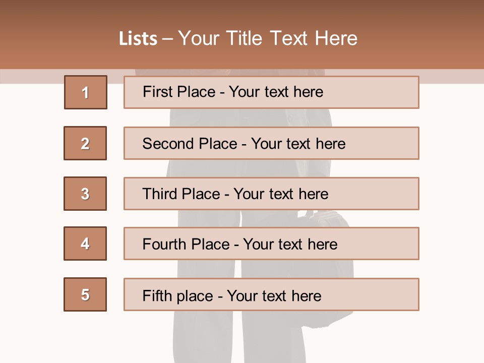 Successful Person Success PowerPoint Template