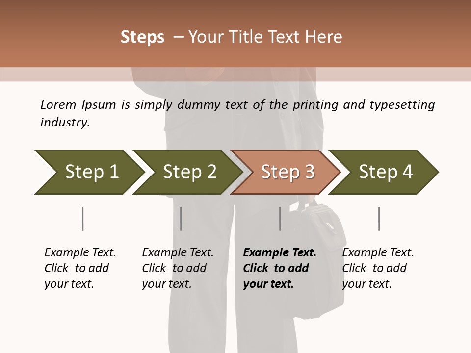 Successful Person Success PowerPoint Template