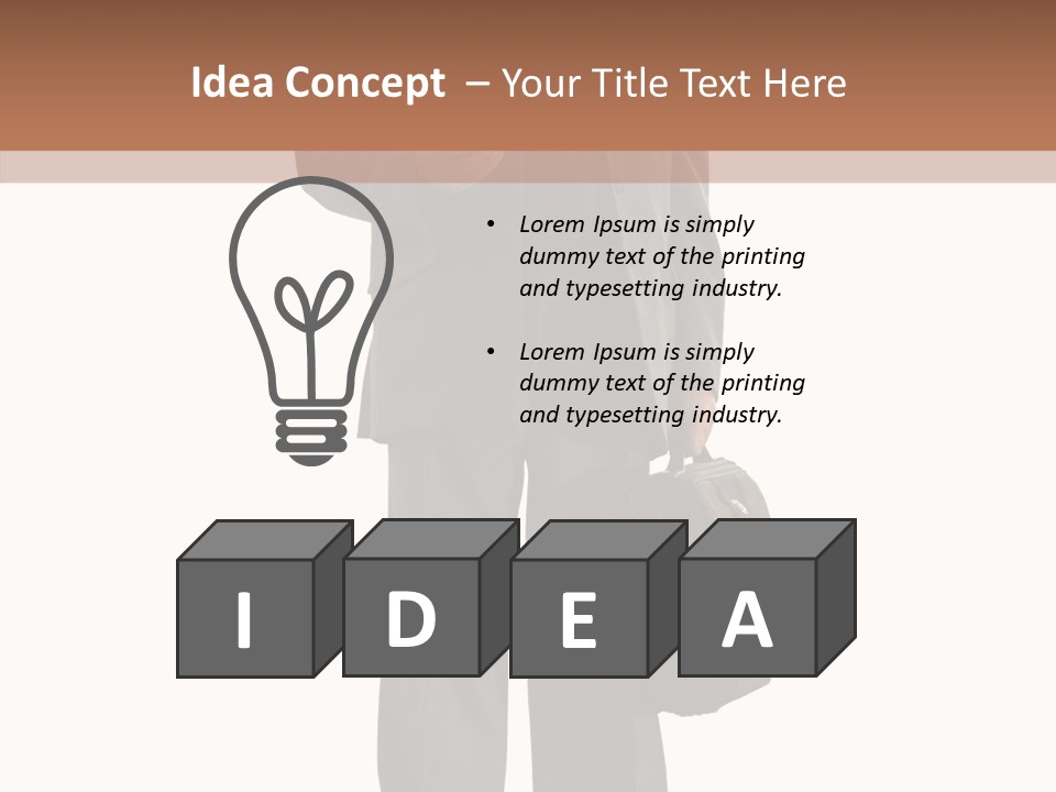 Successful Person Success PowerPoint Template