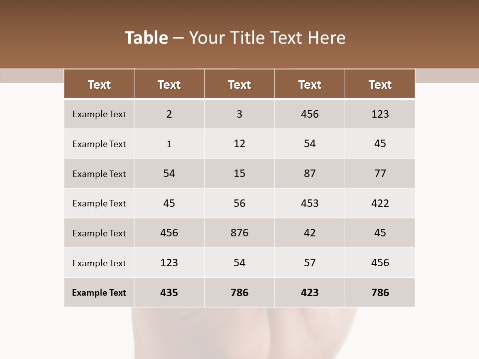 Arm Agreement Success PowerPoint Template