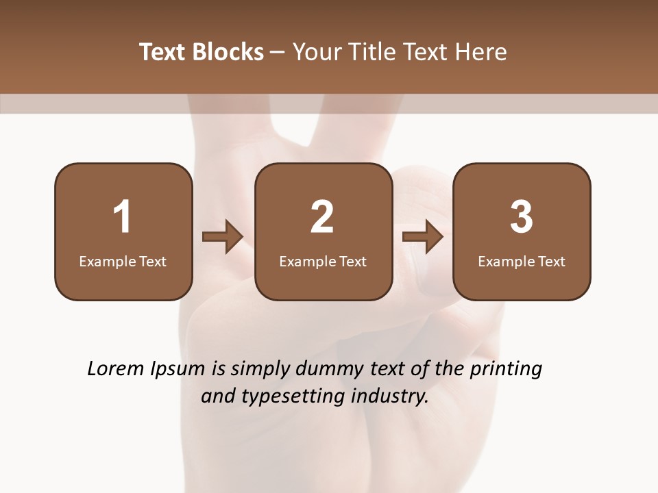 Arm Agreement Success PowerPoint Template