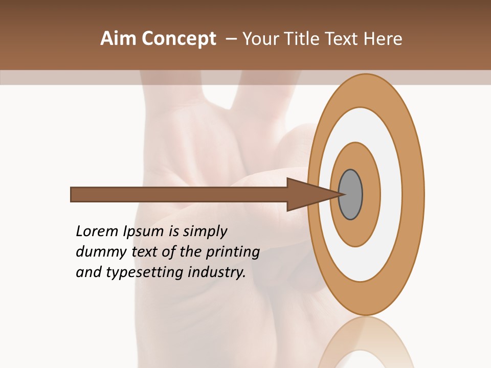 Arm Agreement Success PowerPoint Template