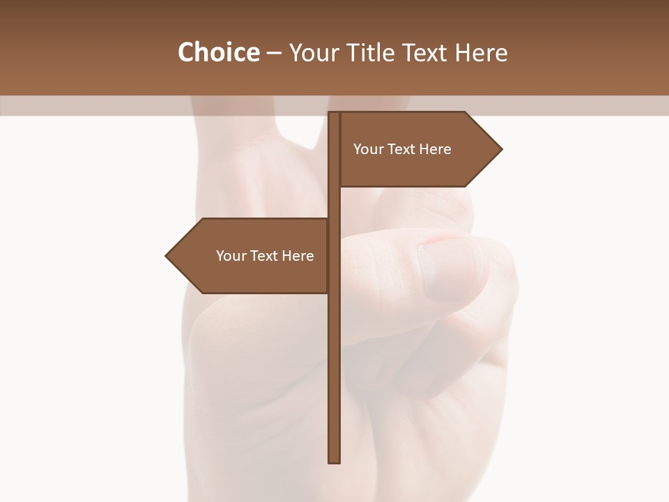 Arm Agreement Success PowerPoint Template