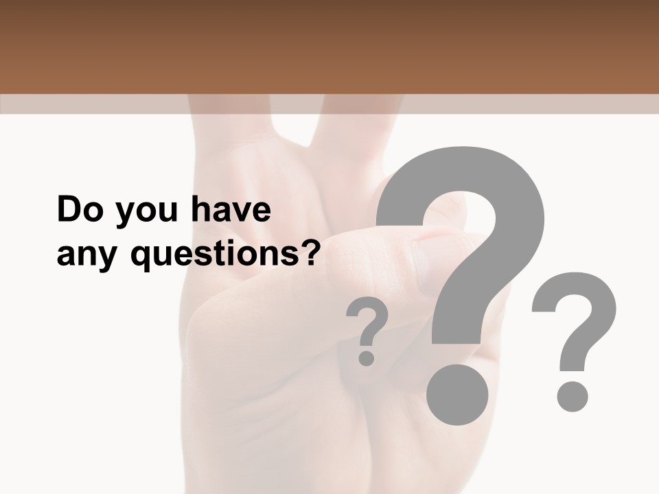 Arm Agreement Success PowerPoint Template