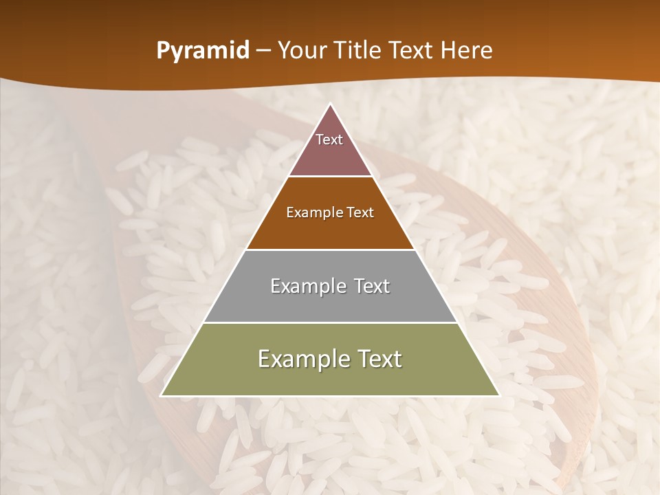 Long Spoon Healthy PowerPoint Template