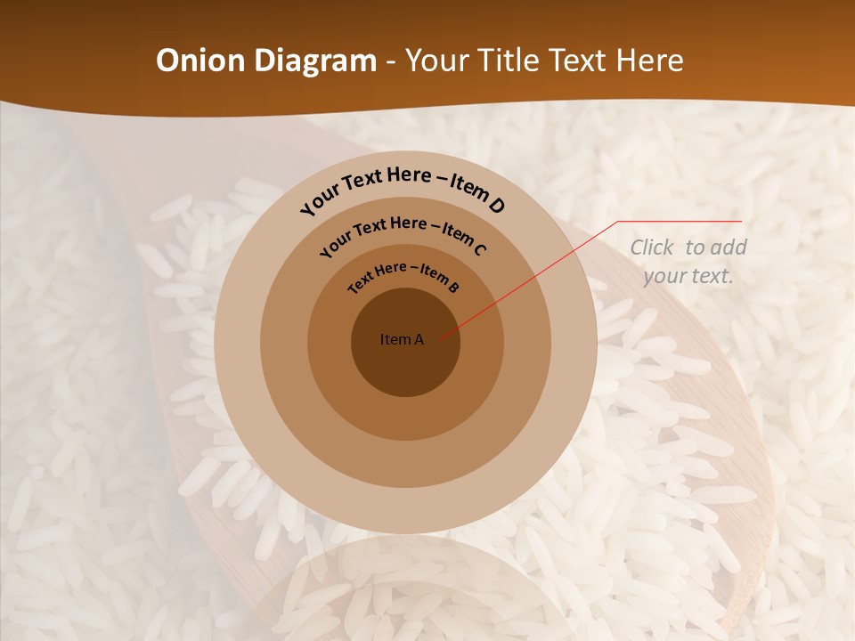 Long Spoon Healthy PowerPoint Template