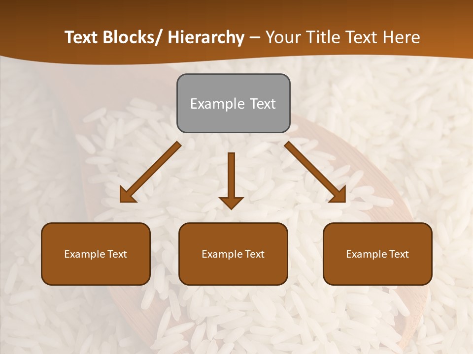 Long Spoon Healthy PowerPoint Template