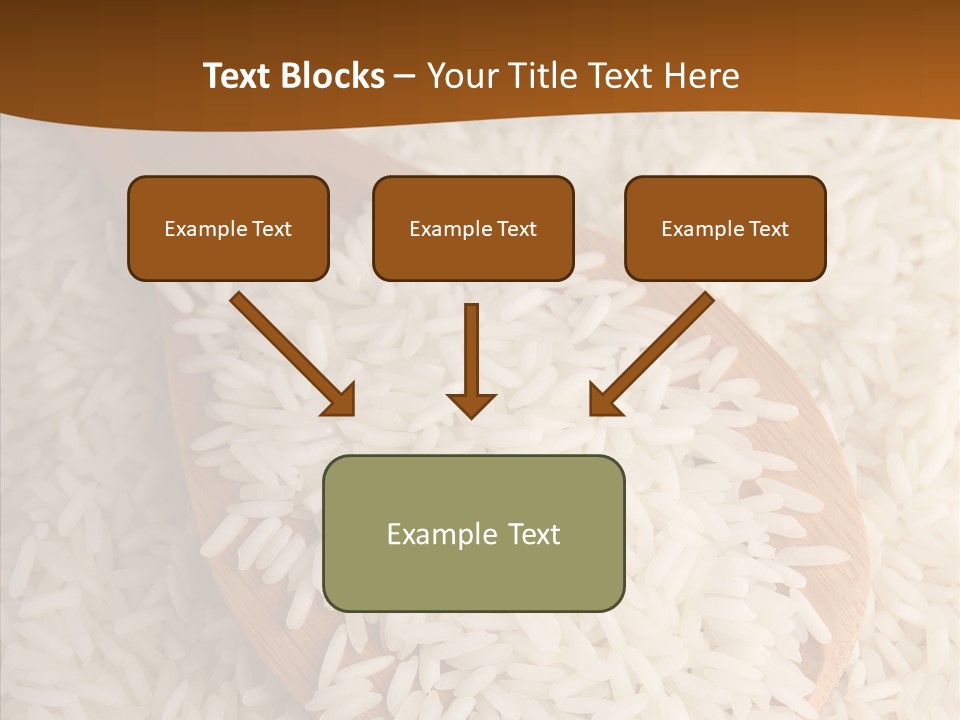 Long Spoon Healthy PowerPoint Template