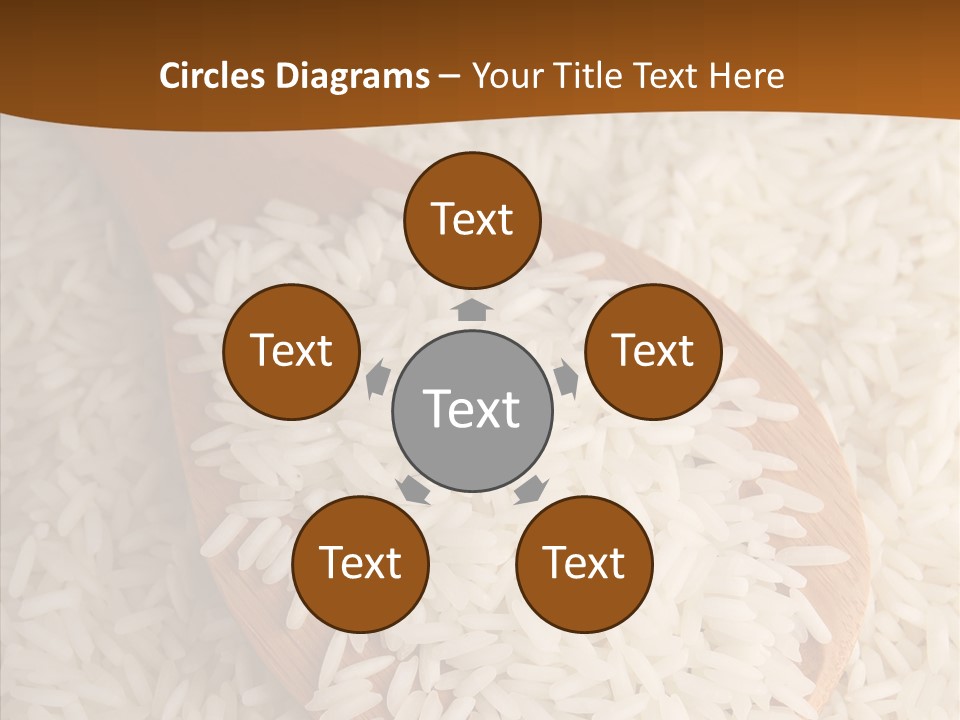 Long Spoon Healthy PowerPoint Template