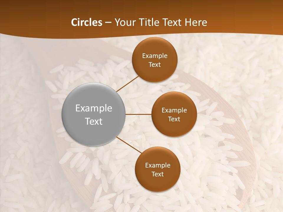 Long Spoon Healthy PowerPoint Template