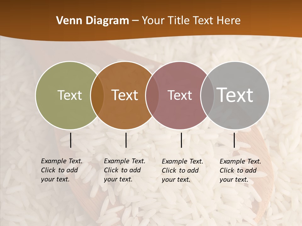 Long Spoon Healthy PowerPoint Template
