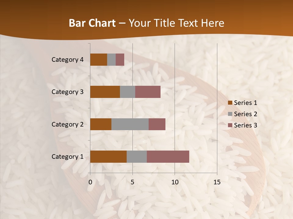 Long Spoon Healthy PowerPoint Template
