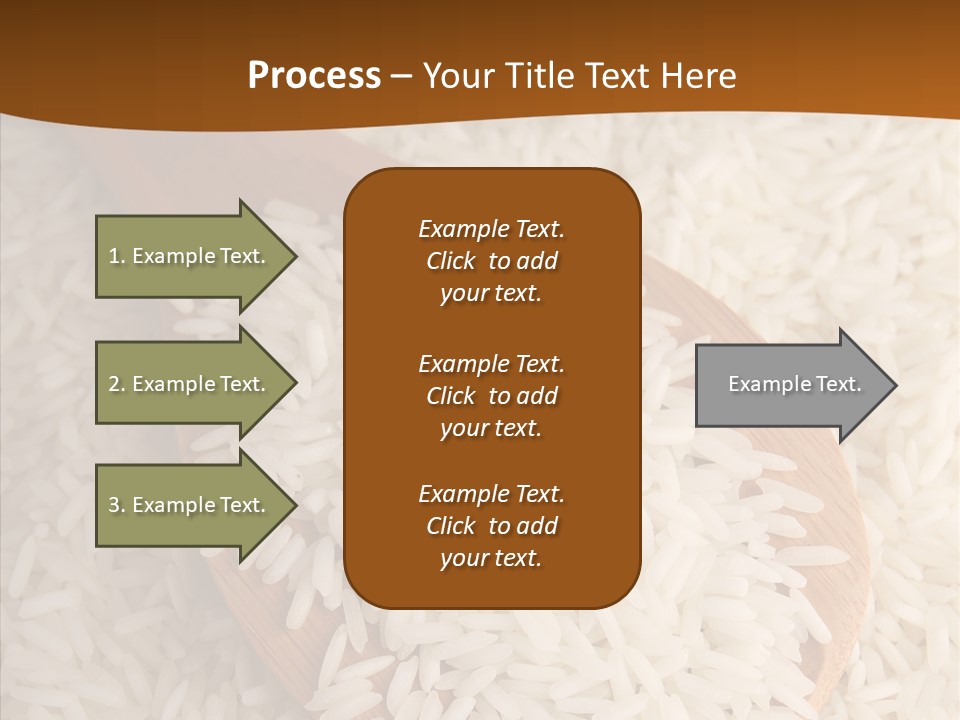 Long Spoon Healthy PowerPoint Template
