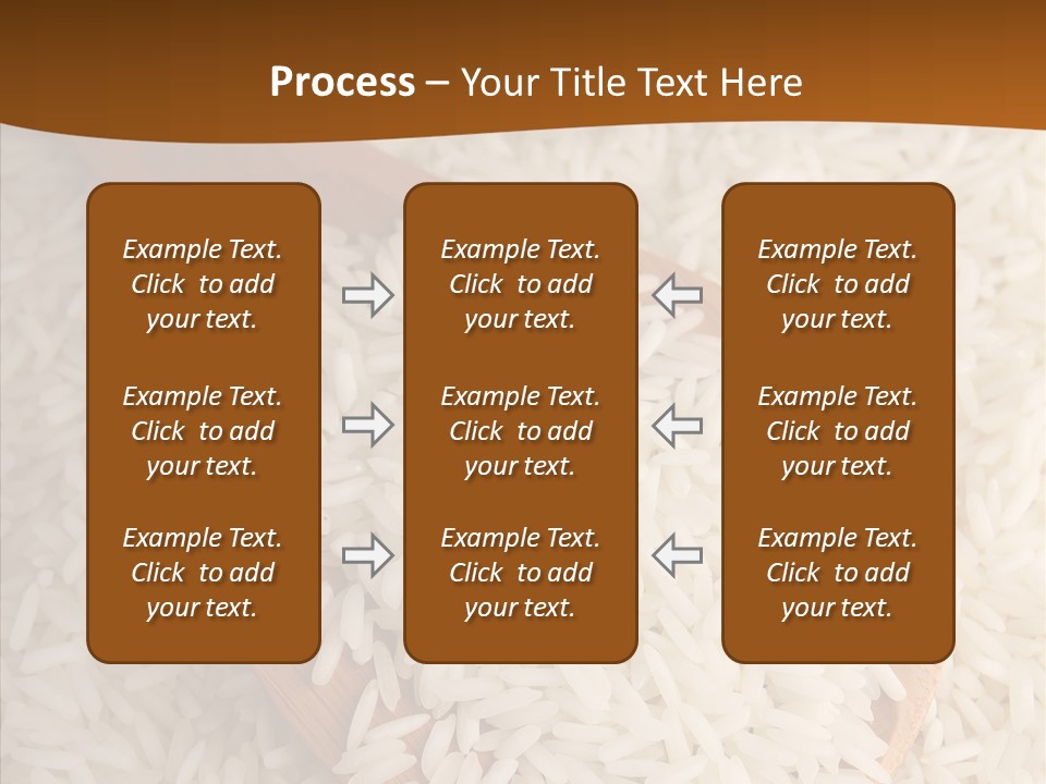 Long Spoon Healthy PowerPoint Template