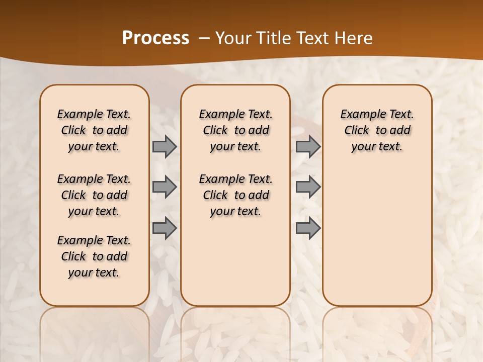 Long Spoon Healthy PowerPoint Template