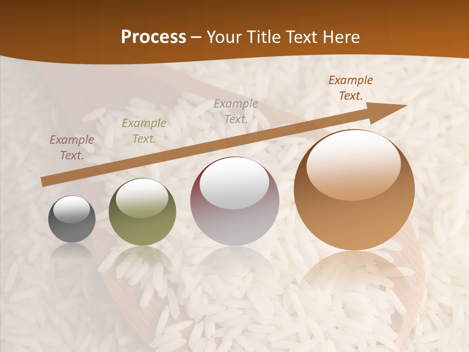 Long Spoon Healthy PowerPoint Template