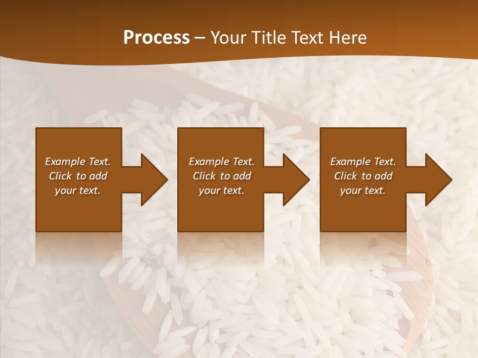 Long Spoon Healthy PowerPoint Template