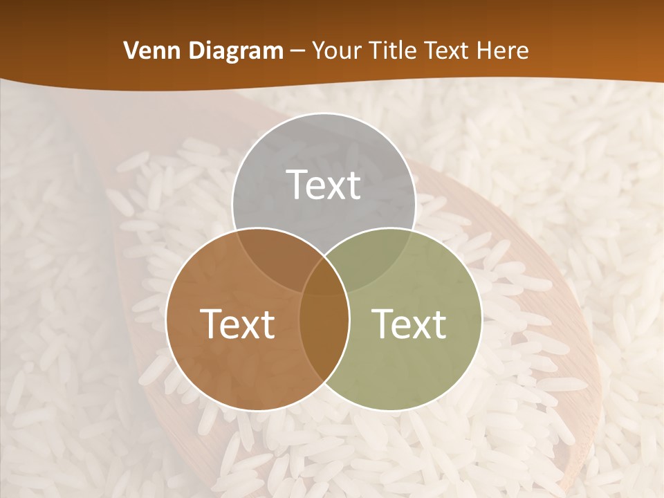 Long Spoon Healthy PowerPoint Template