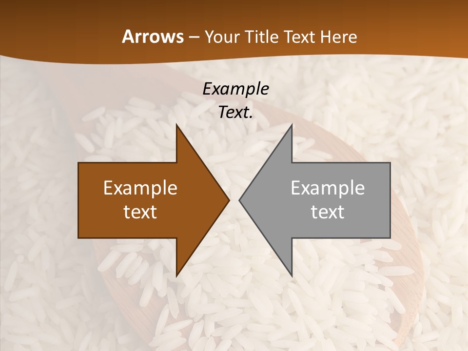 Long Spoon Healthy PowerPoint Template