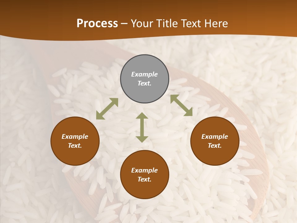Long Spoon Healthy PowerPoint Template