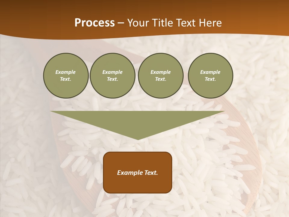 Long Spoon Healthy PowerPoint Template