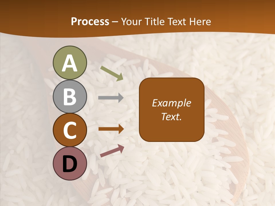 Long Spoon Healthy PowerPoint Template