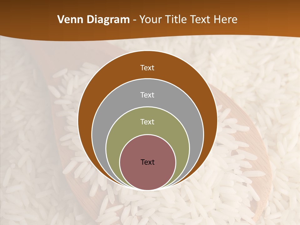Long Spoon Healthy PowerPoint Template